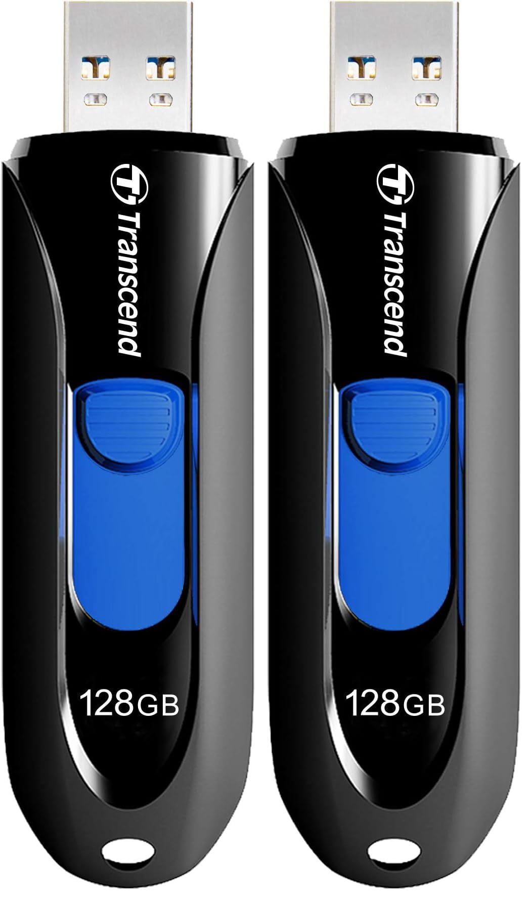 Transcend JetFlash 790 128GB USB 3.0 Flash Drive 2-Pack