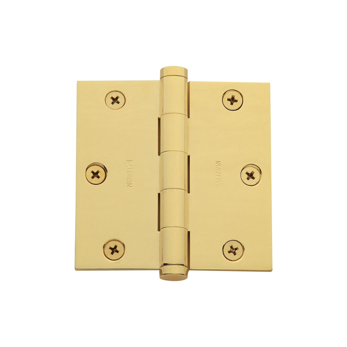 Baldwin 1035003I Square Mortise Hinge Lifetime Brass