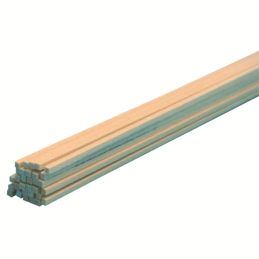 Midwest Products 4022 Basswood, 1/16 x 1/16 x 24-Inch "Single item"