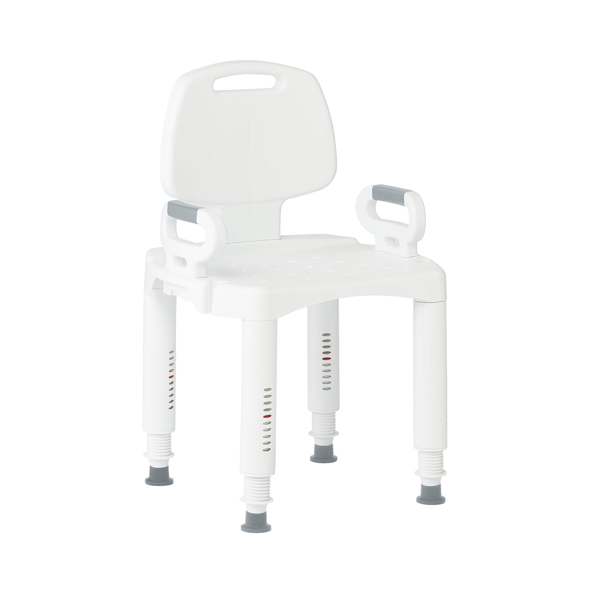 Medline Premium Shower Chair with Arms, 350 lb Capacity