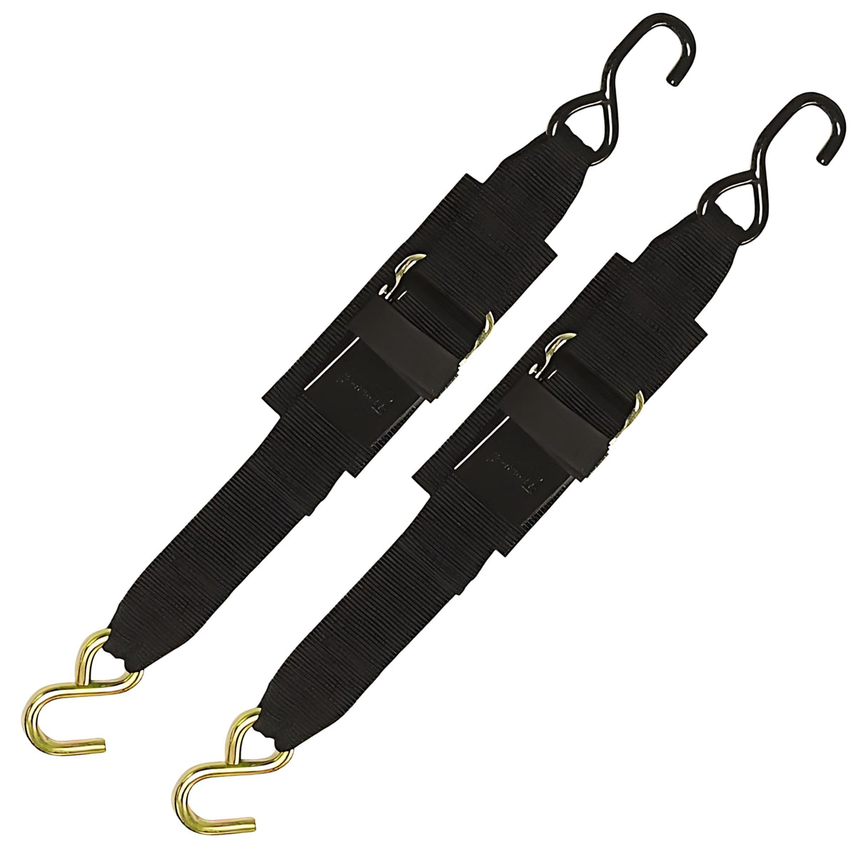 BoatBuckle Kwik-Lok Transom Tie-Downs 2" x 4' Pair F13111