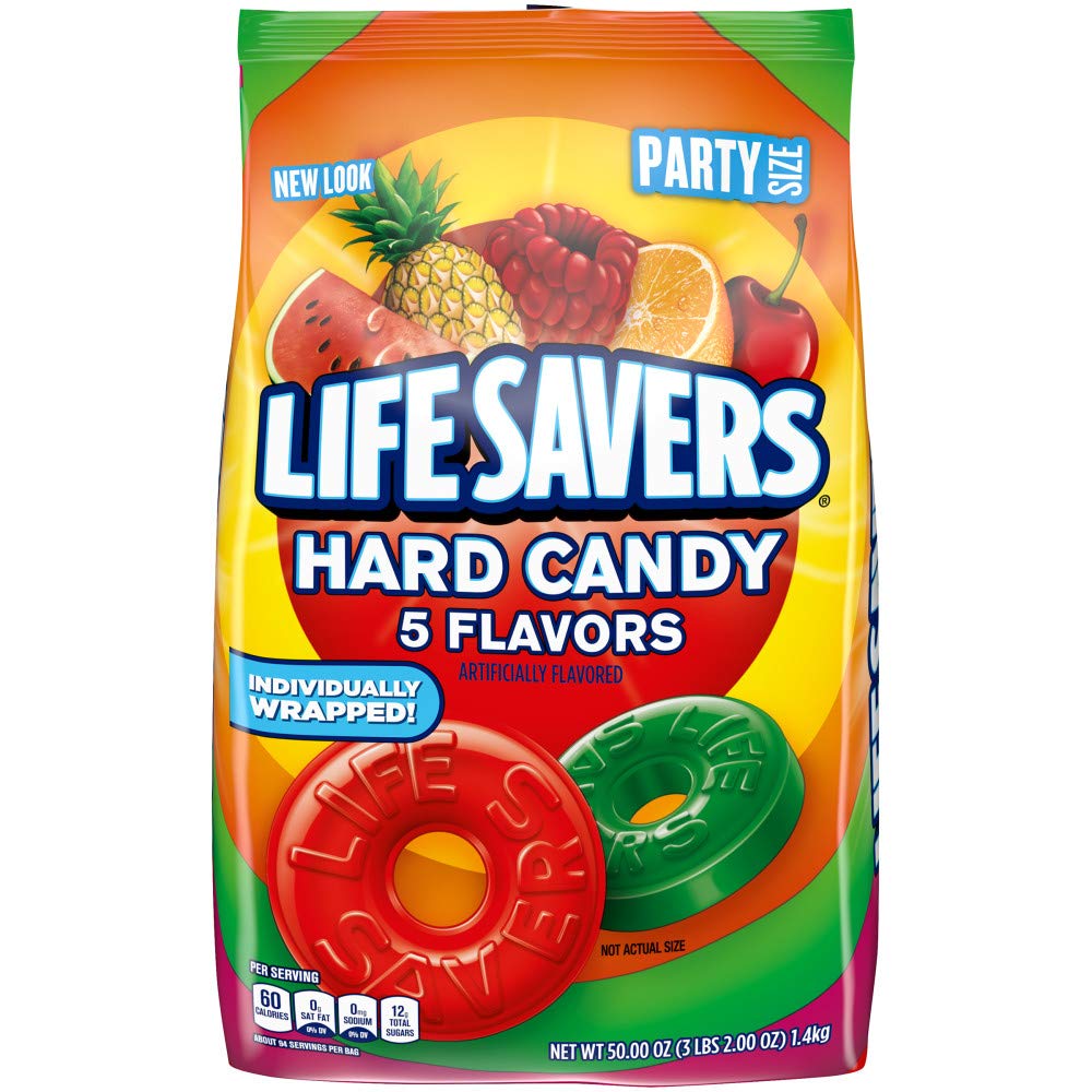 Life Savers Hard Candy 5 Flavors 50oz