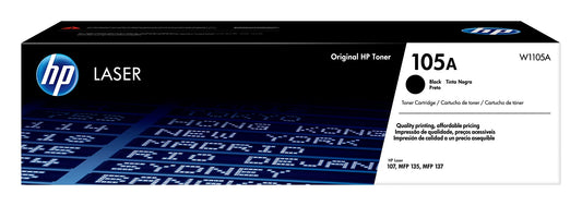 HP 105A Black Toner Cartridge W1105A