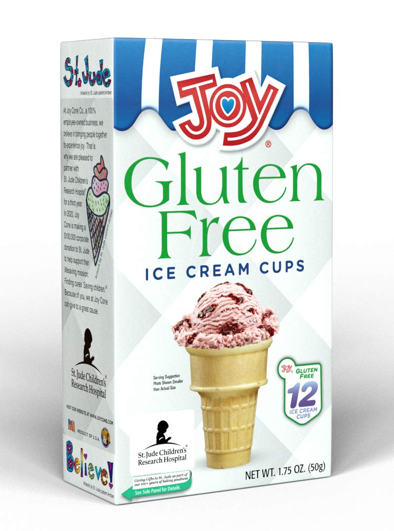 Joy Gluten-Free Ice Cream Cones Cake Cups 1.75 oz 12ct