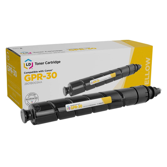 LD Compatible Canon GPR-30Y Toner Cartridge Yellow