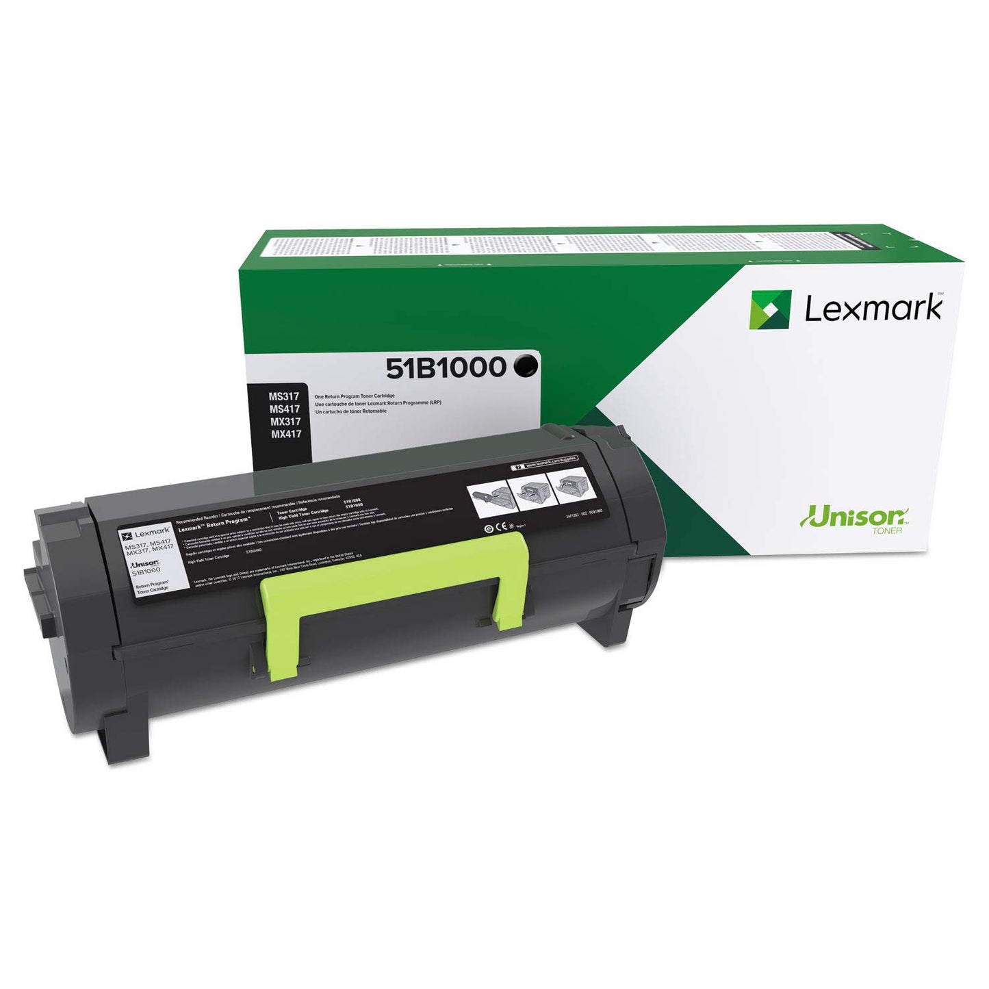 Lexmark 51B1000 Black Toner Cartridge