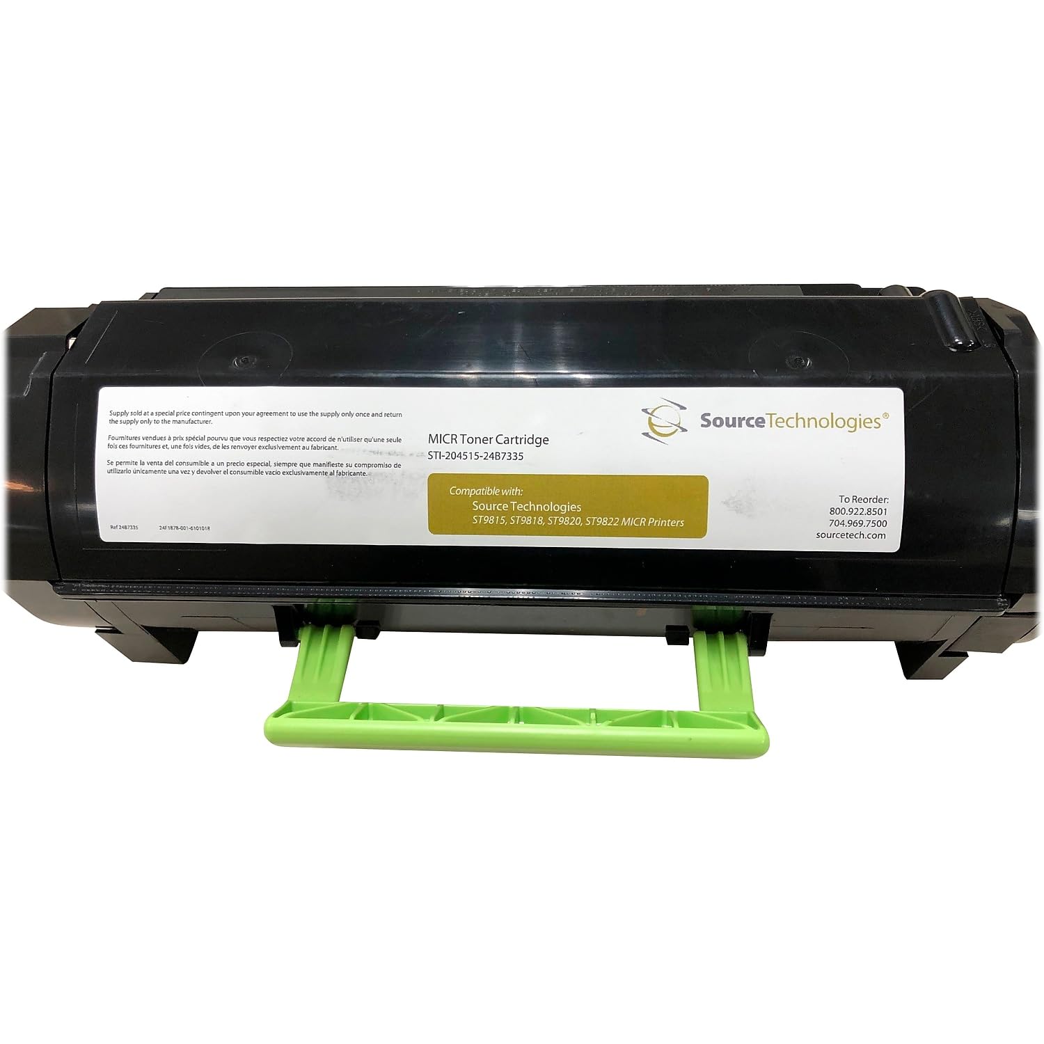 Source Technologies Black MICR Toner STI-204515, 5K Yield