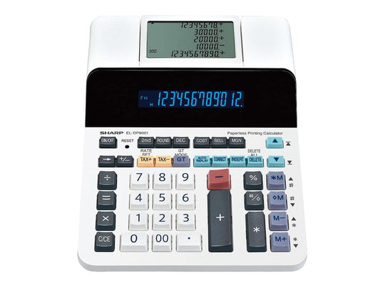 SHARP ELDP9001 12-Digit Paperless Calculator
