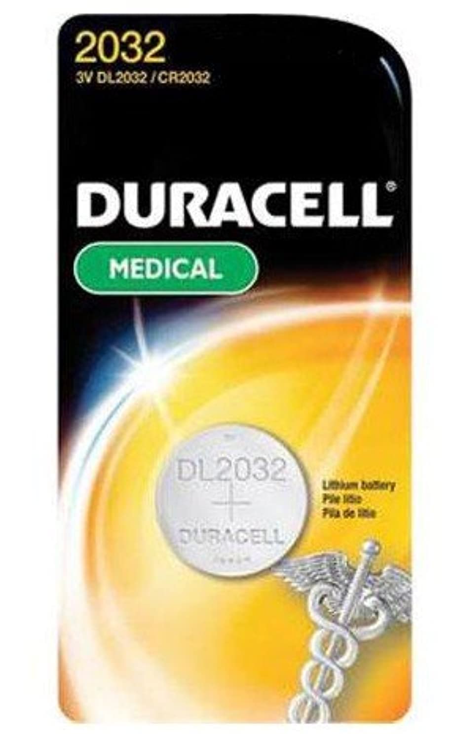 Duracell DL-2032BK1 Lithium Button Cell Battery 20 Pack