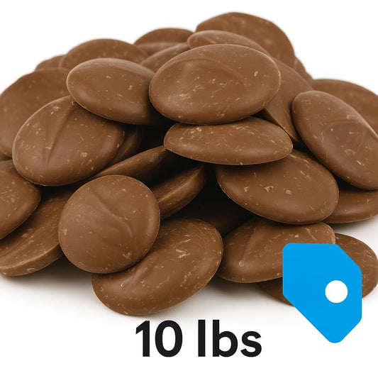 Coating Wafers Melting Wafers Cocoa Lite Milk 10 pounds 224045