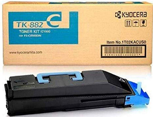 KYOCERA New OEM Toner for FS-8500DN - 1-TK882C SD Cyan Toner (Printing Supplies)