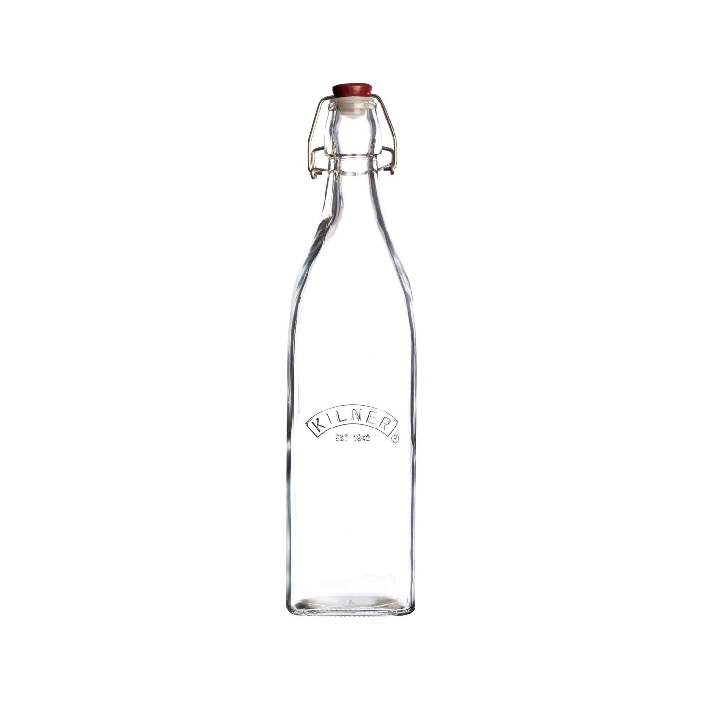 Kilner Square Swing Top Glass Bottle | 18.5 oz