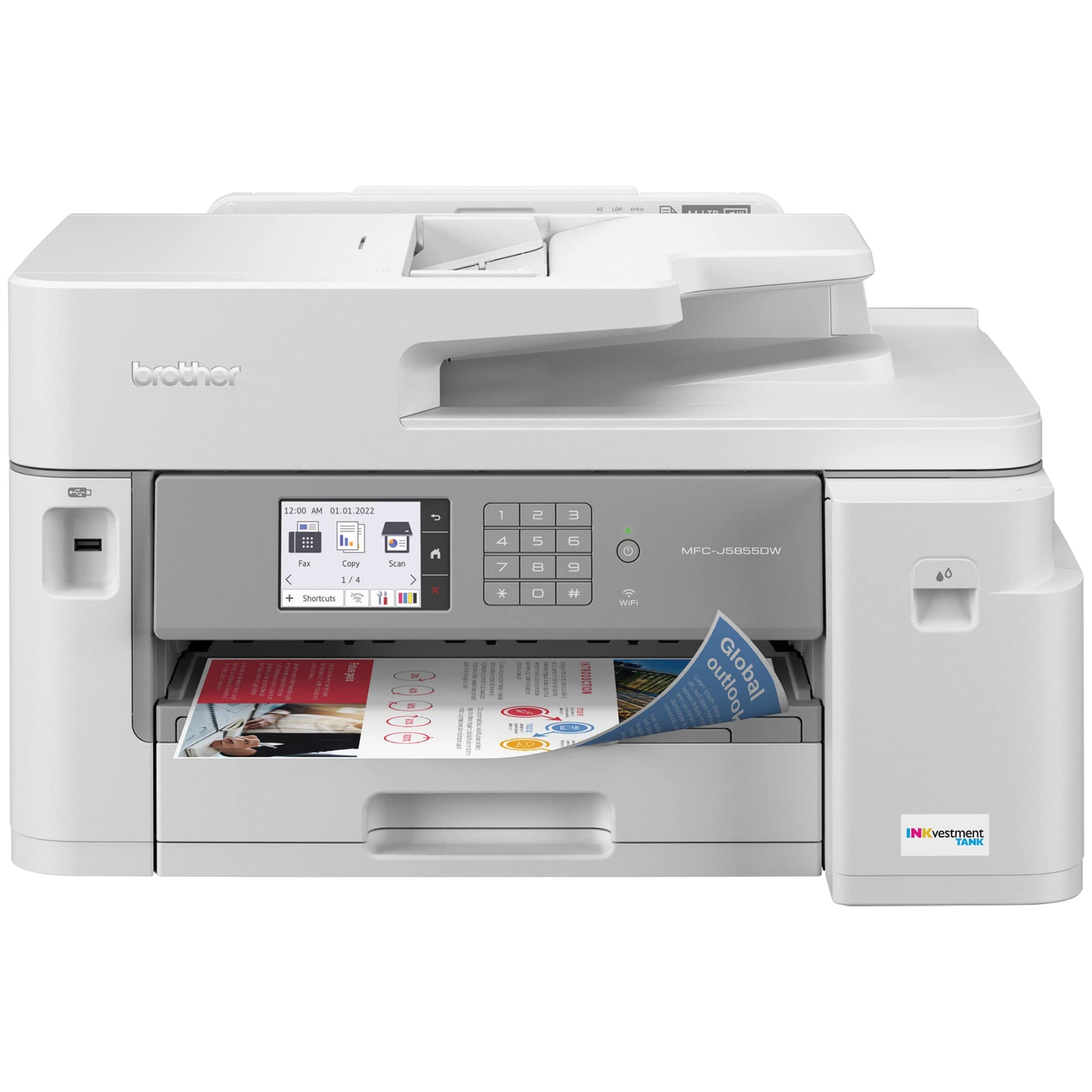 Brother MFC-J5855DW INKvestment Tank All-in-One Printer