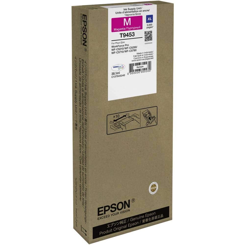 Epson WF-C5xxx Ink Cartridge XL Magenta C13T945340 5000 Pages