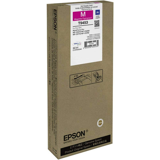 Epson WF-C5xxx Ink Cartridge XL Magenta C13T945340 5000 Pages