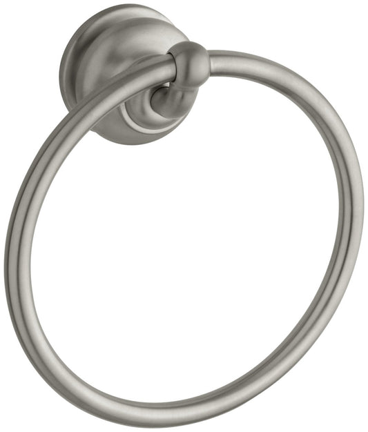 Kohler Fairfax Towel Ring K-12165-BN Vibrant Brushed Nickel