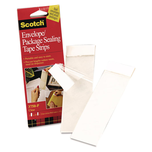 3M Scotch 3750P2CR Tape Sheets 2" x 6" 50-Pack