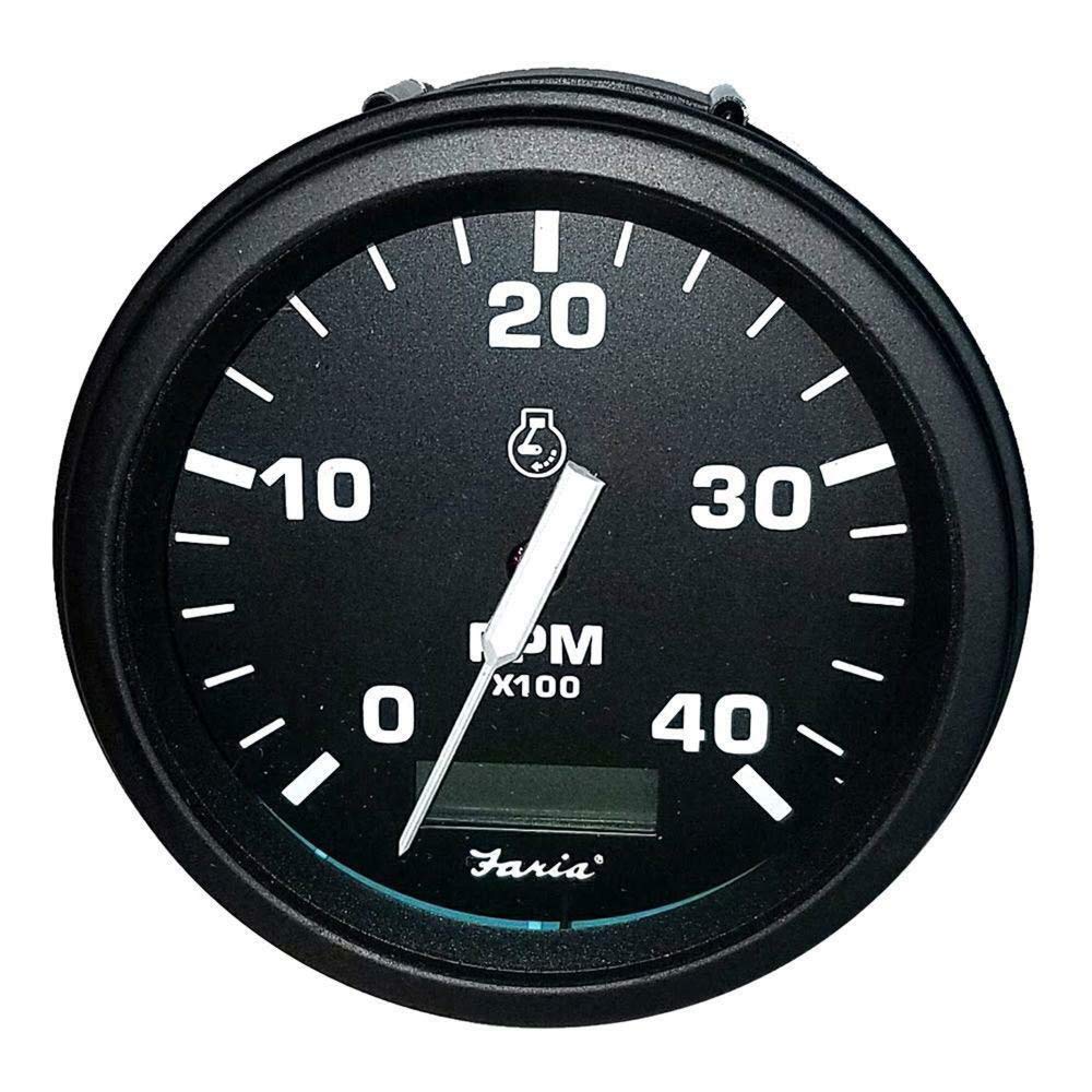 Faria Beede 32834 Euro Tachometer 4" Diesel