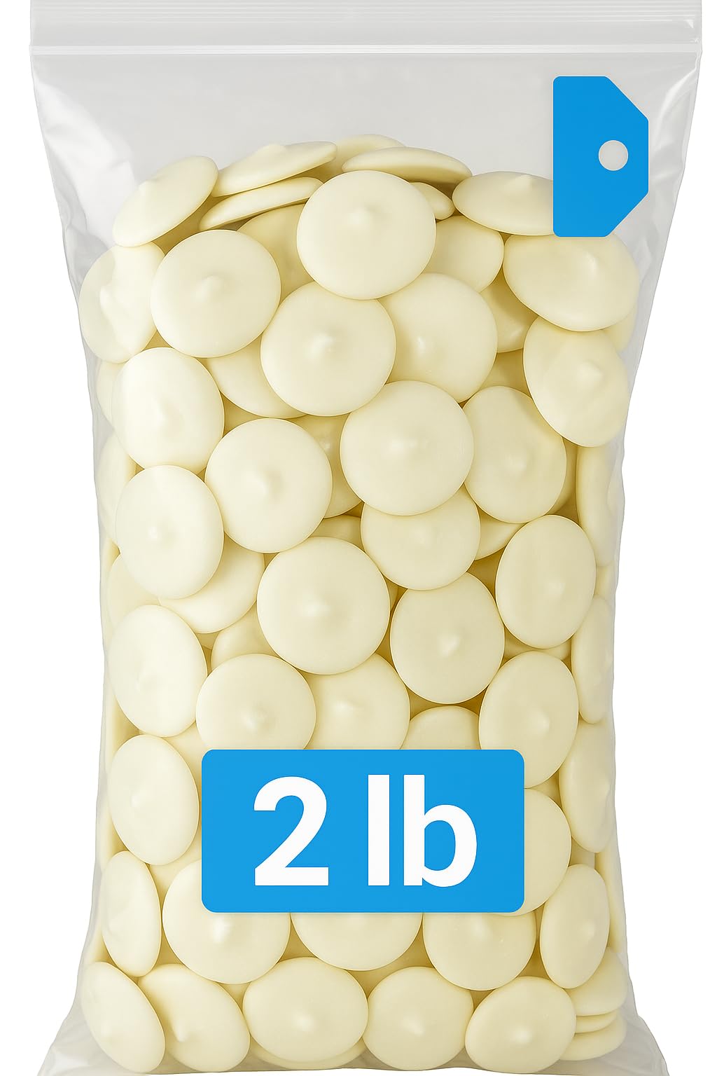 Clasen White Yogurt Coating Wafers 2 LB 223080