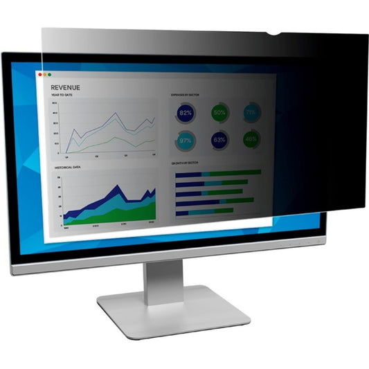 3M Privacy Filter for 27in Monitor, 16:9, PF270W9B, Plastic