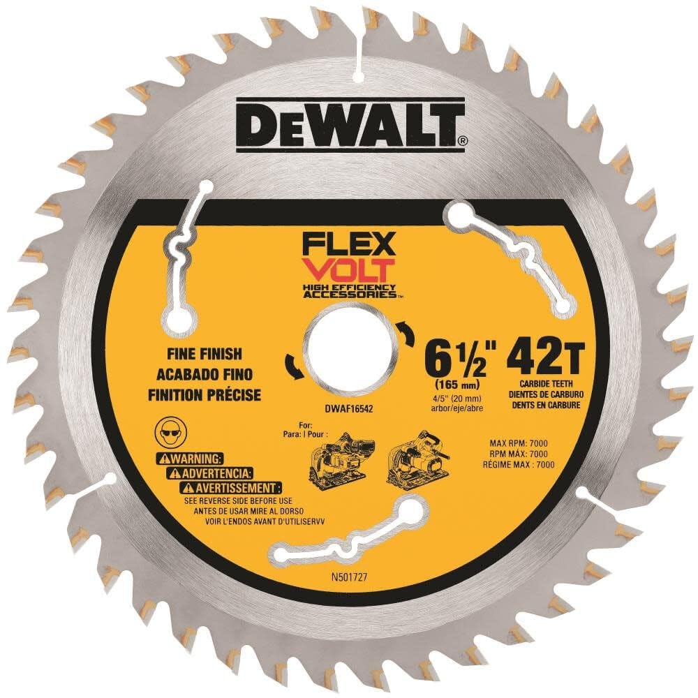 DEWALT FlexVolt TrackSaw Blade