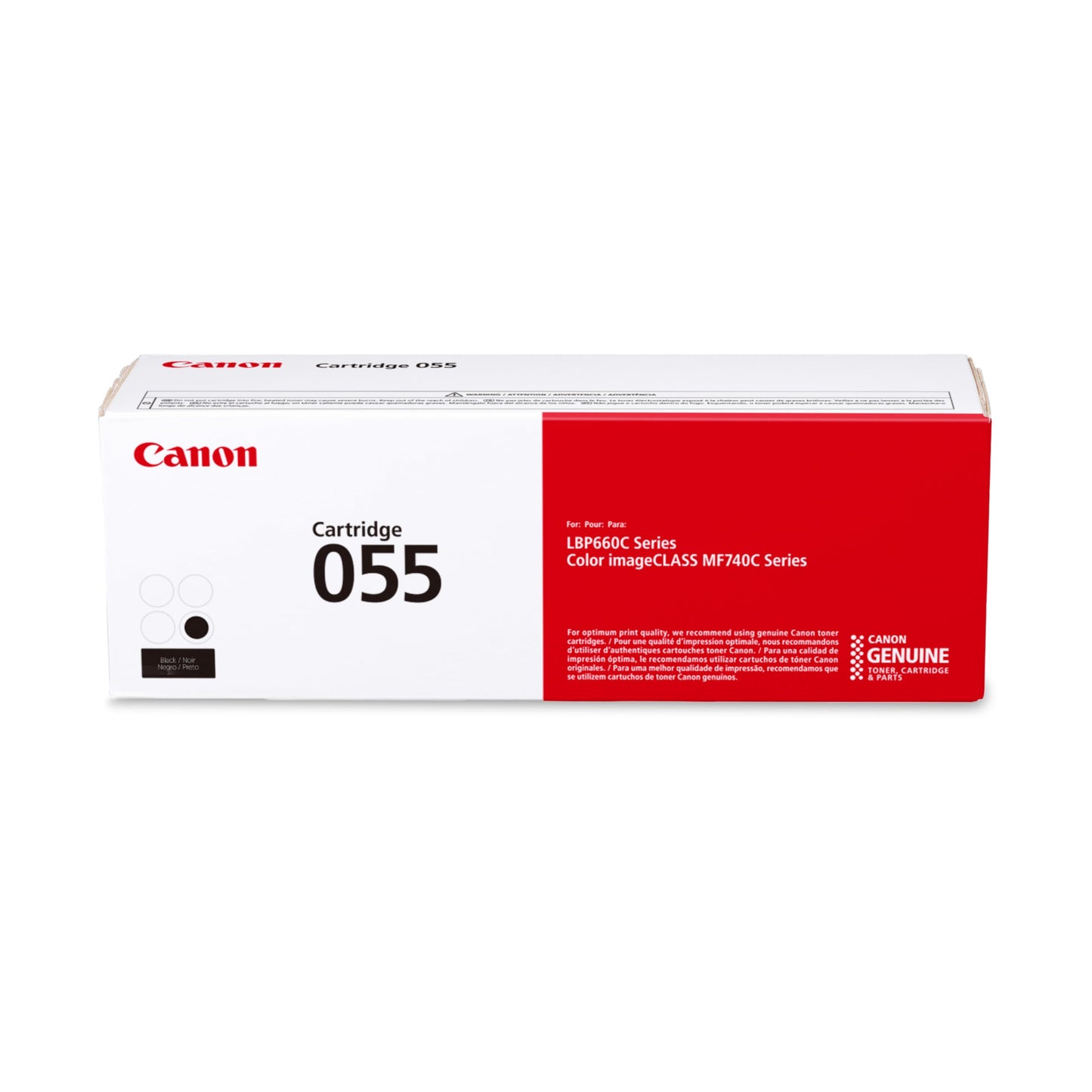 Canon Cartridge 055 Black Toner 2300 Pages 3016C002