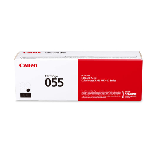 Canon Cartridge 055 Black Toner 2300 Pages 3016C002
