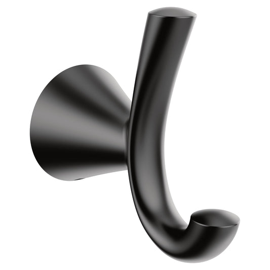 Moen Glyde Robe Hook YB2303BL Matte Black