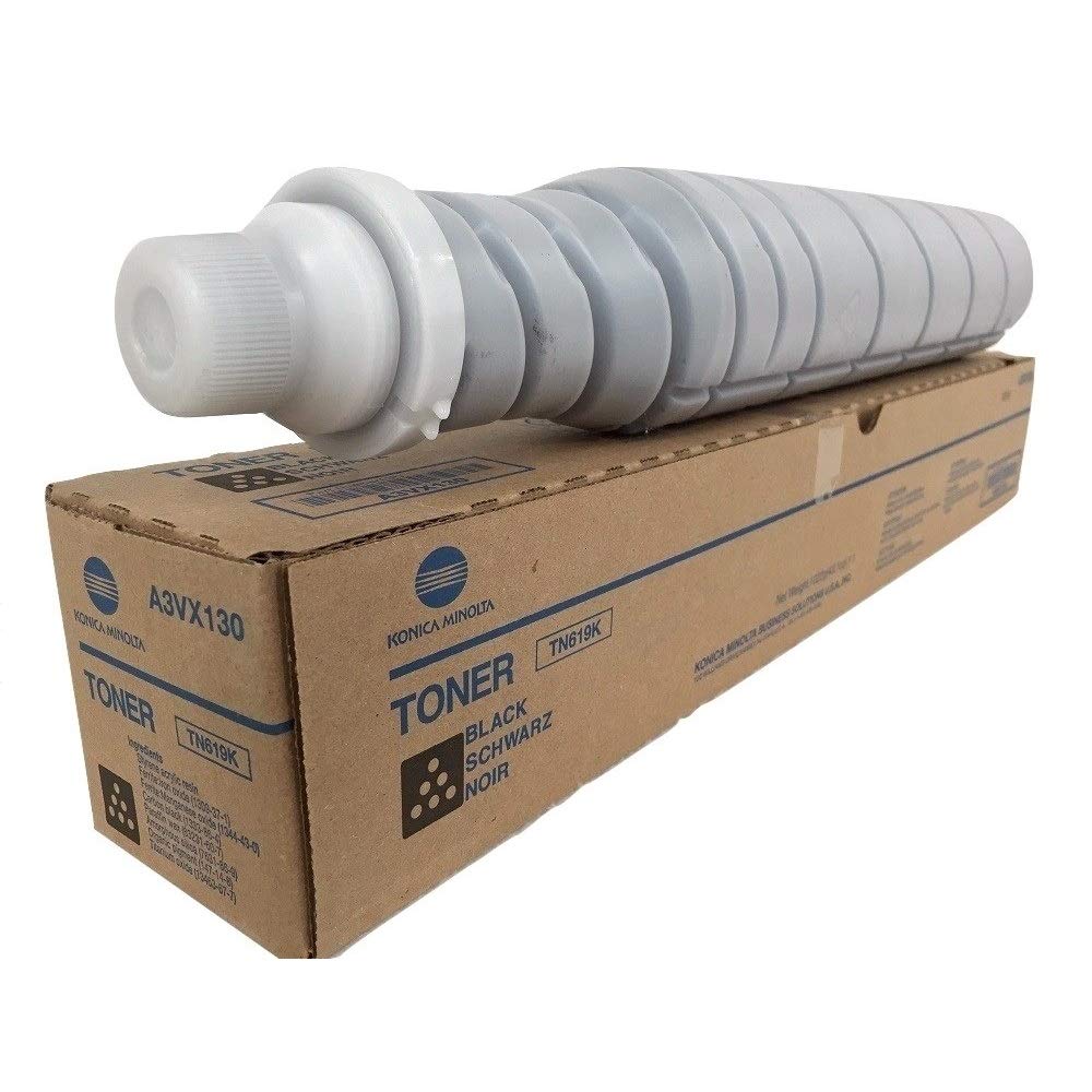 Konica Minolta C1060 TN619 Black Toner (A3VX130) - (AF1R130) TN634K