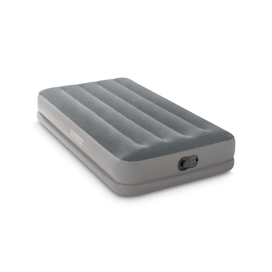 Intex Dura-Beam Prestige Twin Air Mattress 12in USB Pump