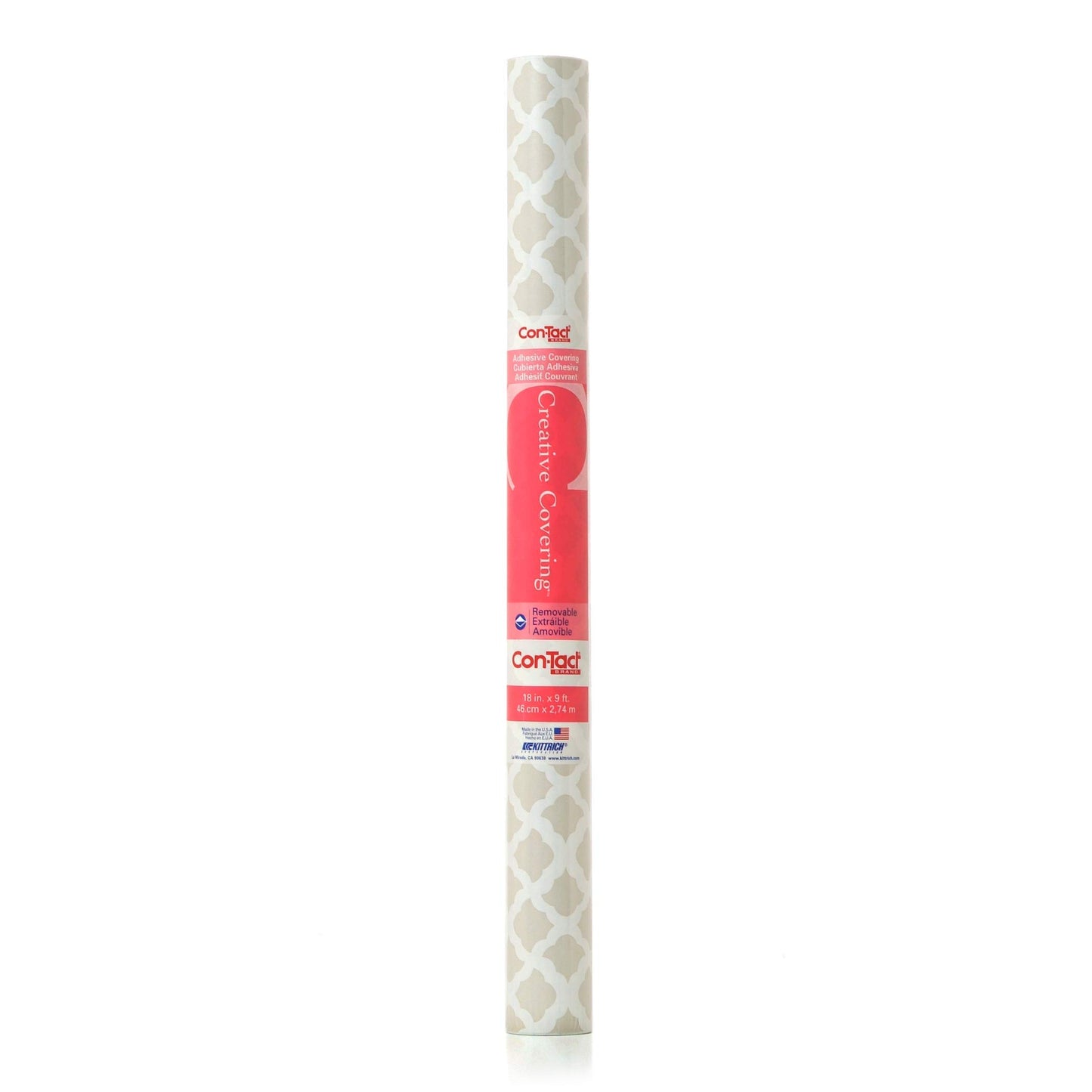 Contact Self Adhesive Paper 18" x 9ft Taupe