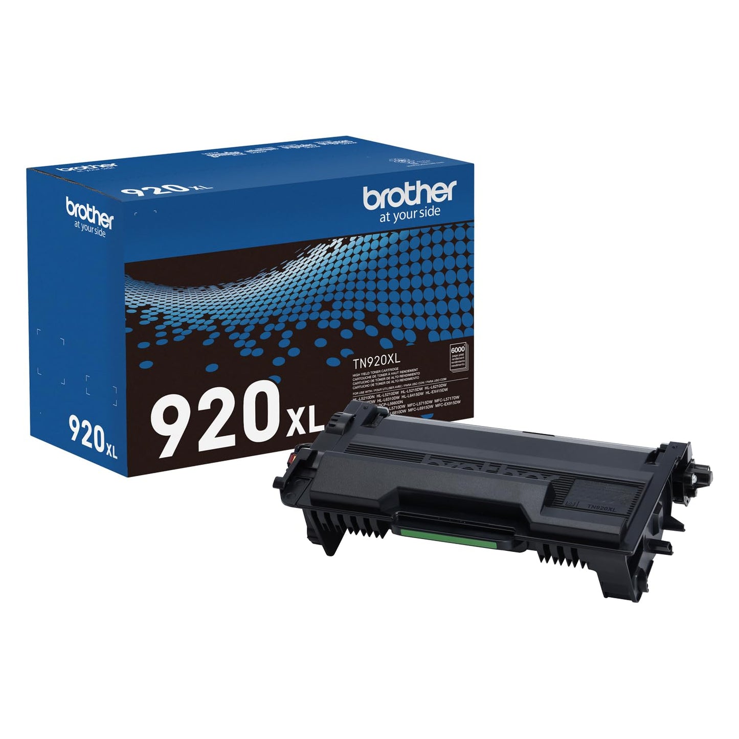 Brother TN920XL High Yield Black Toner Cartridge 1 Pack