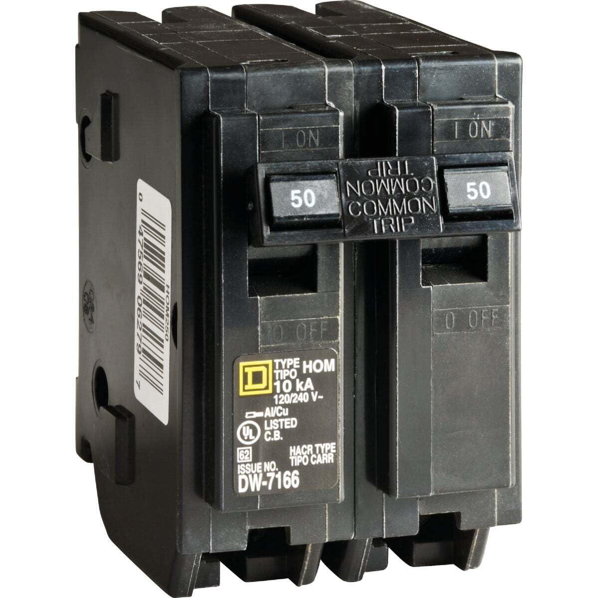 SQUARE CIRCUIT BREAKER HOM 2P