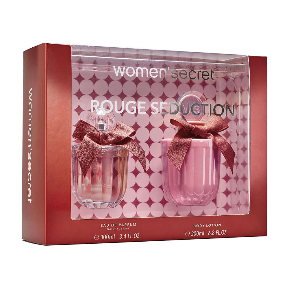 Women'secret Rouge Seduction EDP 3.4oz + 6.8oz BL (118306)