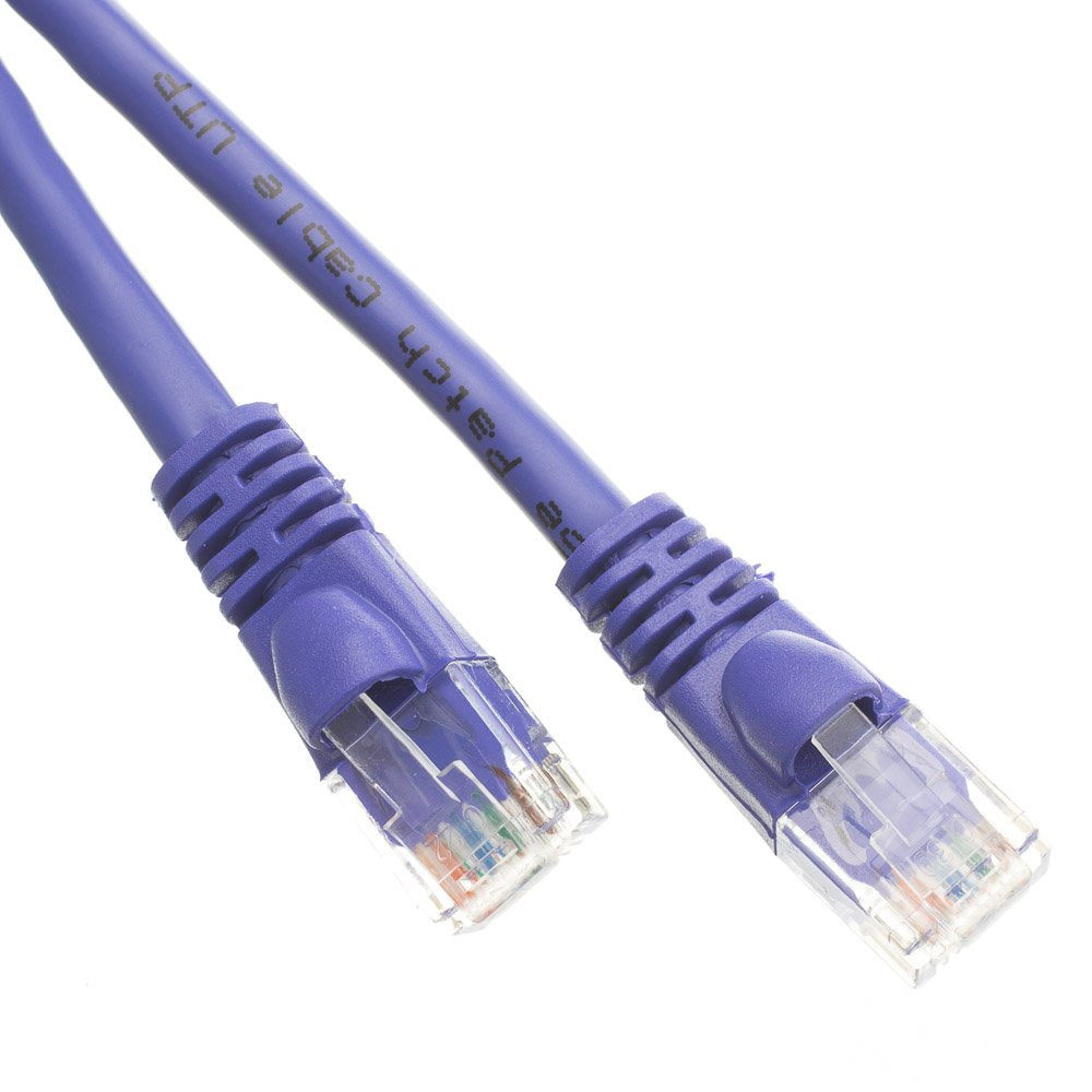 CableWholesale Cat6 Ethernet Cable 50 Foot Purple
