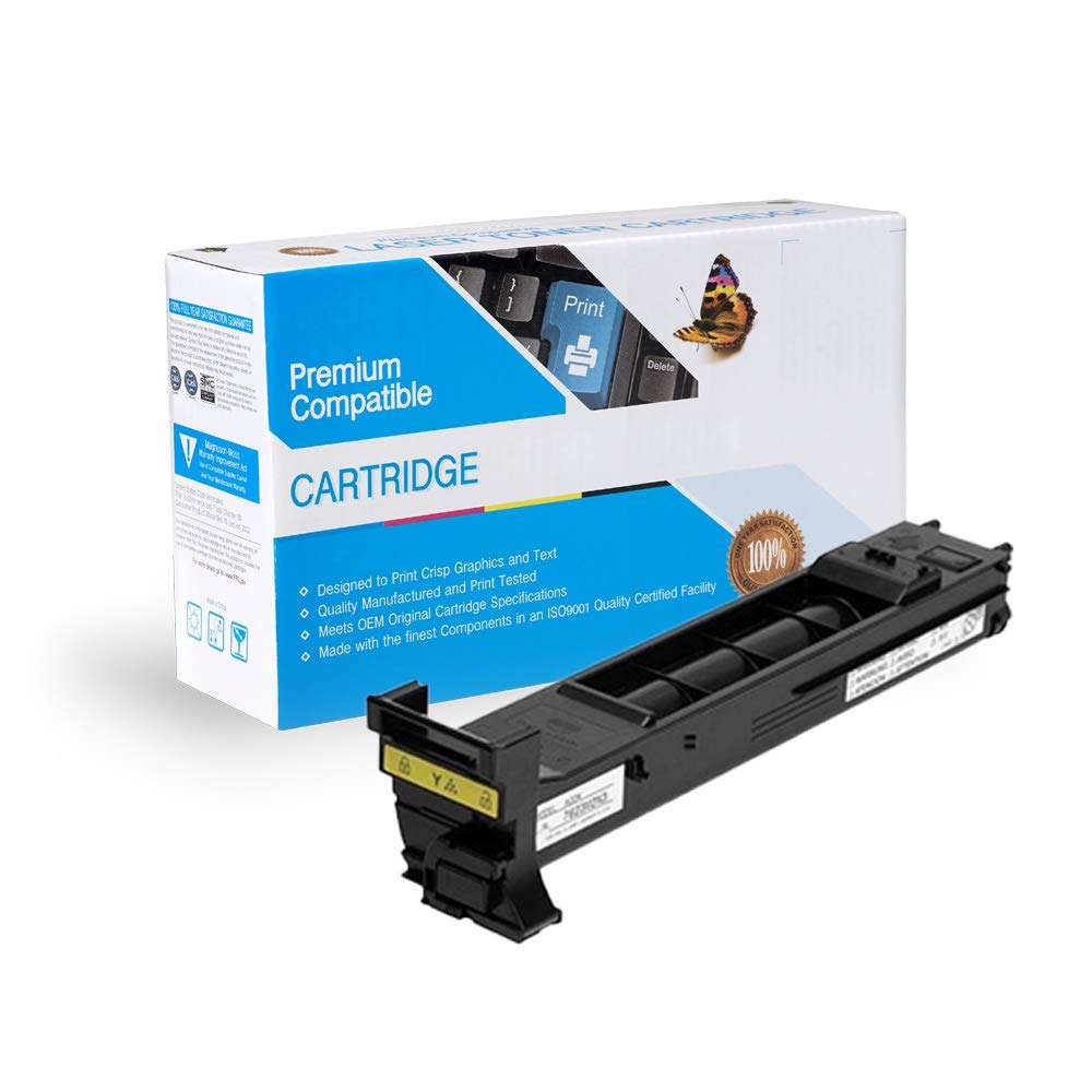 SUPPLY Kon-Min A0DK232 Yellow Toner 8,000 Page