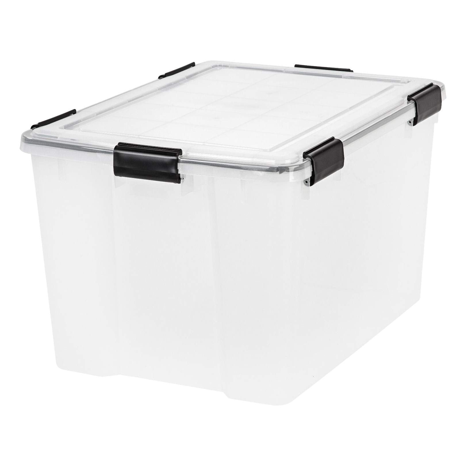 IRIS Storage Tote 74QT Clear