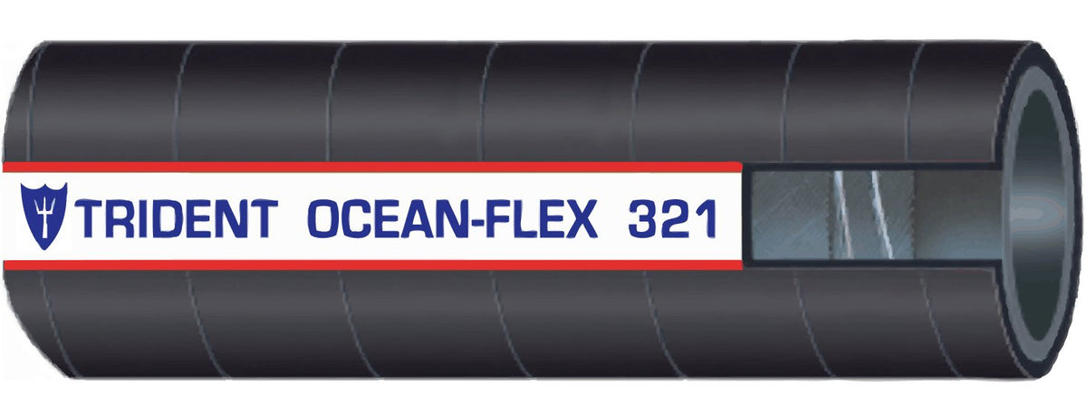 Trident Marine Ocean-Flex Hose 321-4004 12.5' x 4"
