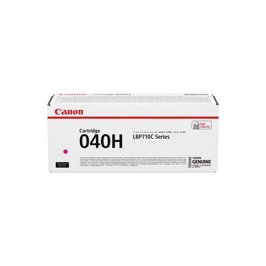 Canon Toner Cartridge, Magenta, 1 Size (CRTDG040HM)