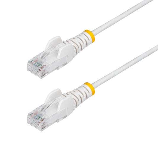 StarTech.com Slim CAT6 Ethernet Cable 7ft White