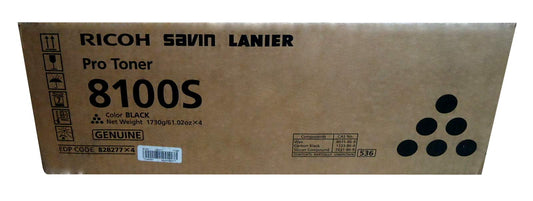 Ricoh 8100S Black Toner Cartridge 828277
