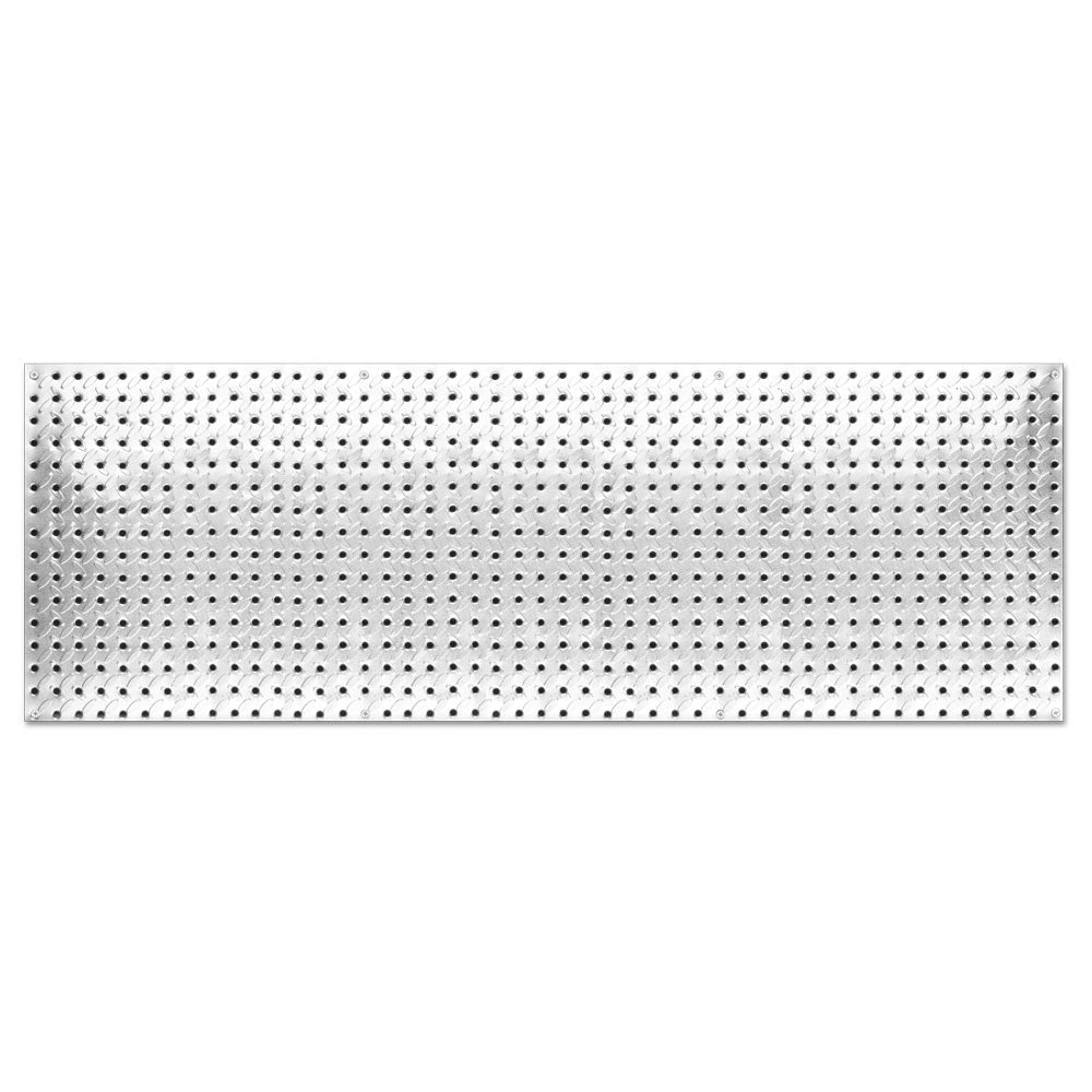 Knape & Vogt John Sterling Steel Pegboard 16x48 Silver
