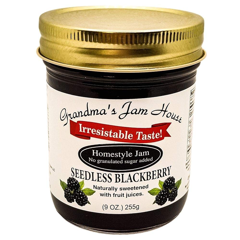 Grandmas Sweet Blackberry Jam 9oz