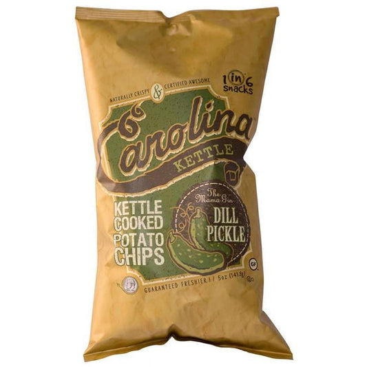 Carolina CHIPS DILL PICKLE 5OZ