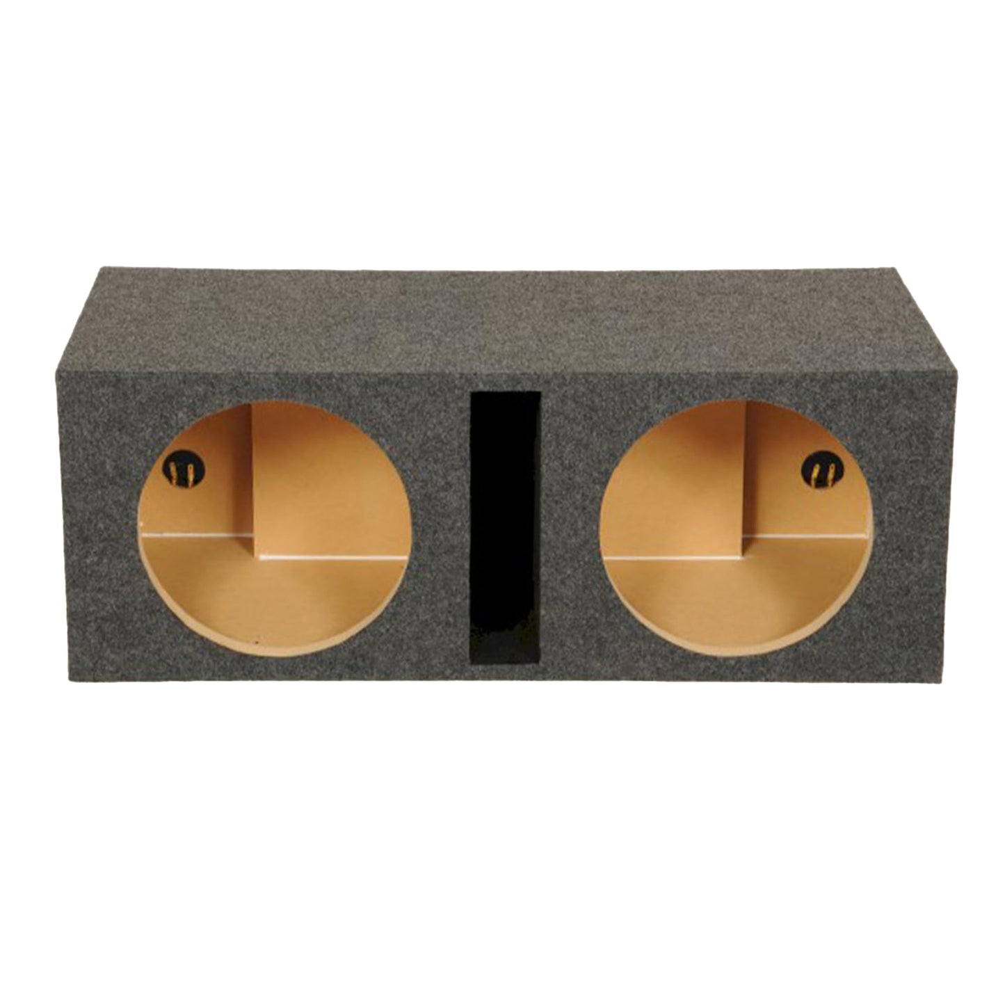 QPower 2-Hole 12-Inch Vented Subwoofer Enclosure