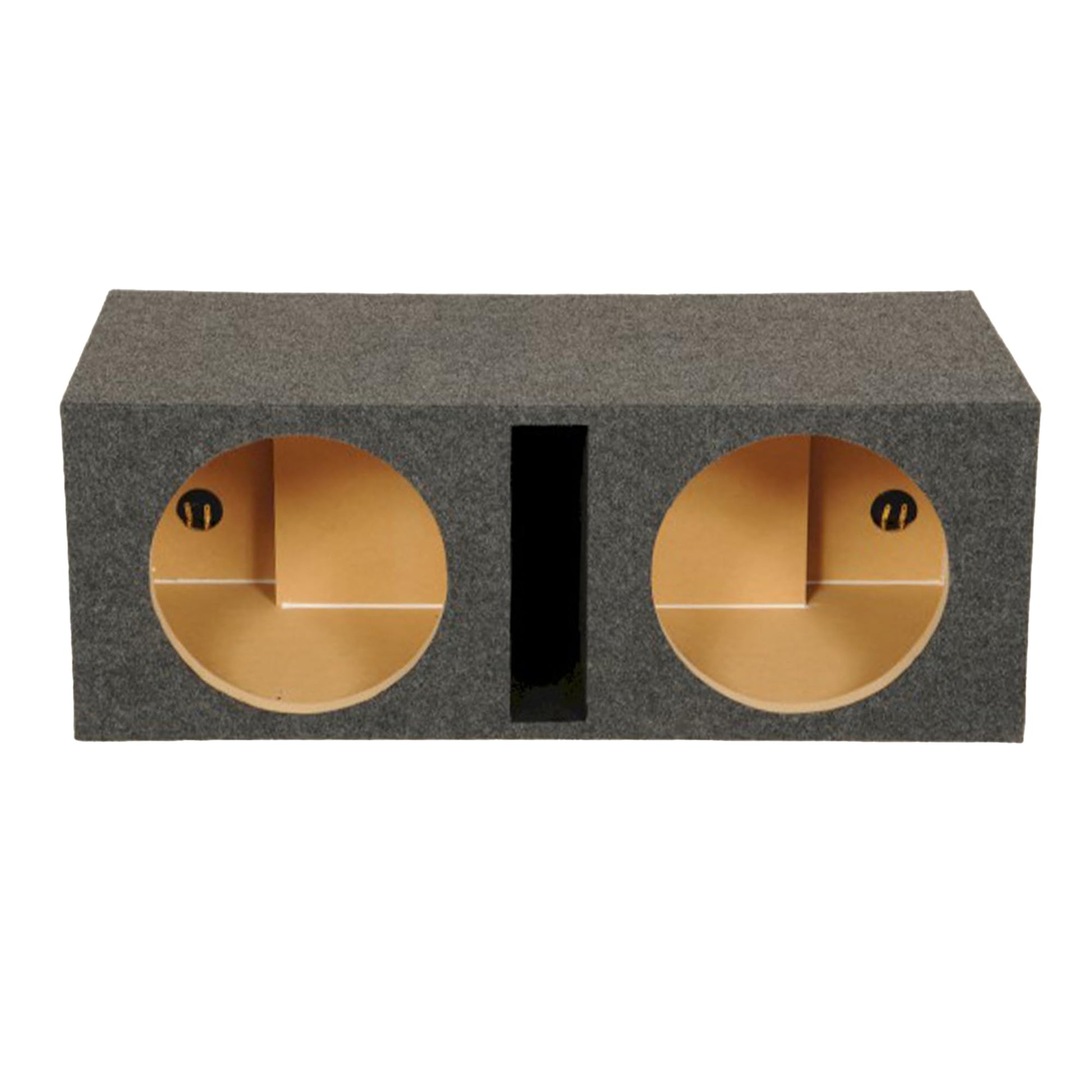 QPower 2-Hole 12-Inch Vented Subwoofer Enclosure
