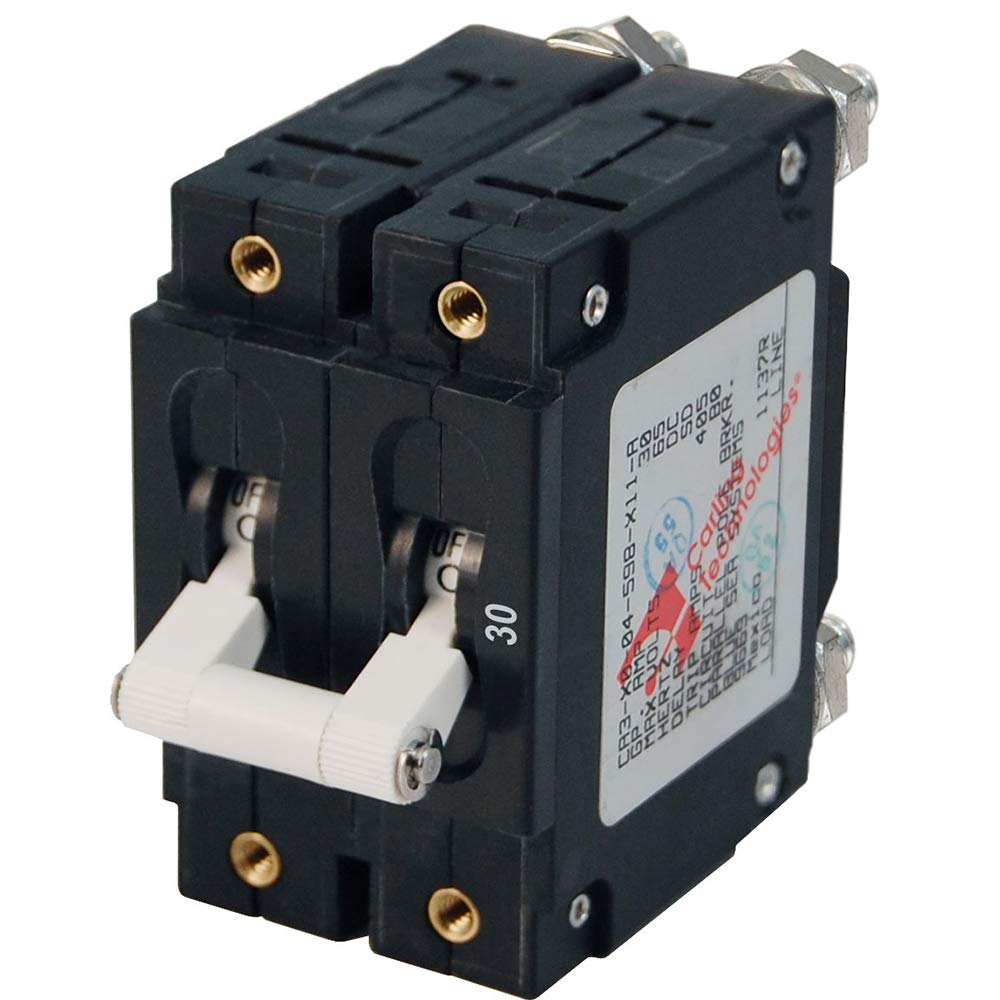 Blue Sea C-Series Double Pole Circuit Breaker 30A
