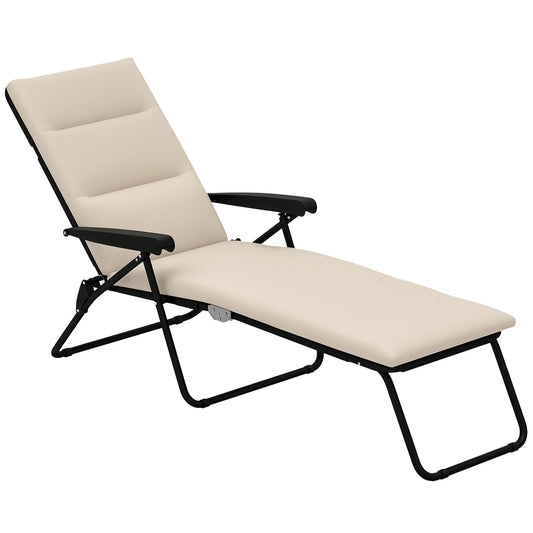 Outsunny Folding Lounge Chair