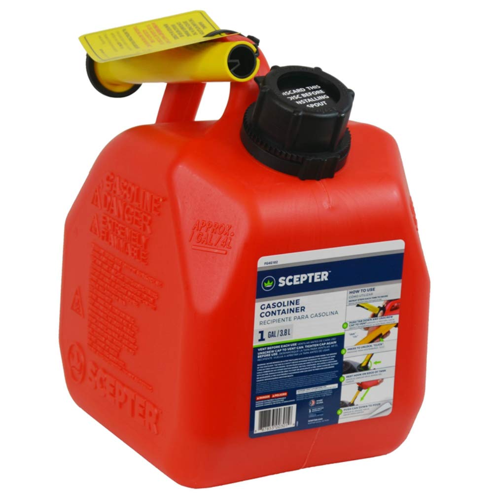 SCEPTER GAS CAN POLYPROPYLENE