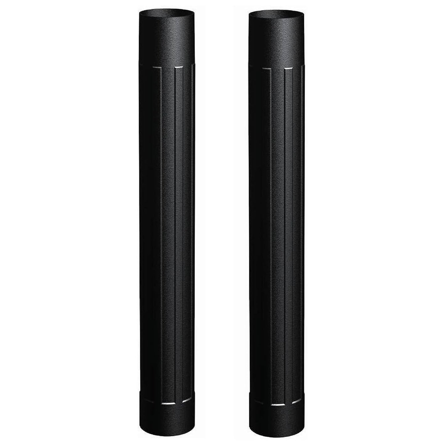 Vacmaster 2 1/2" Extension Wands, 2 Count (1 Pack), V2EW, Black